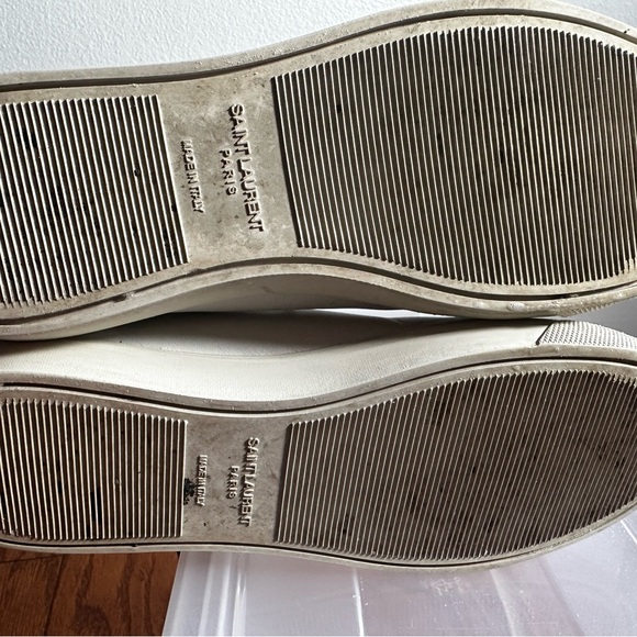 Saint Laurent “Andy” leather sneaker . - Picture 15 of 17